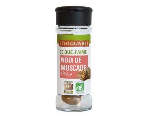 ETHIQUABLE Noix de Muscade Bio & Equitable - 40g