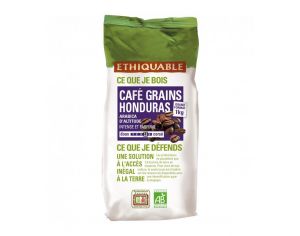 ETHIQUABLE Café Honduras Grains Bio & Equitable - 1 kg