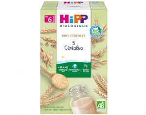 HIPP 100% Céréales - 5 Céréales - Dès 8 mois
