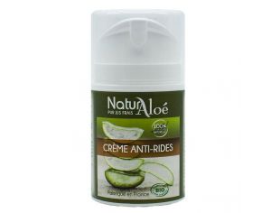 NATURALOE Crème Anti-Rides Bio à l'Aloe Vera - 50ml