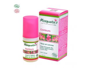 MOSQUETA'S Crème Contour Yeux et Lèvres Bio à la Rose Musquée - 15ml