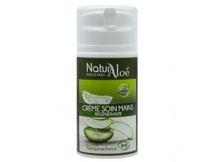 NATURALOE Crème Mains Régénérante Bio à l'Aloe Vera - 50ml