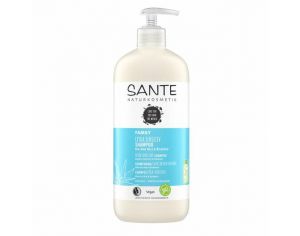 SANTE NATURKOSMETIK Shampooing pour Cuir chevelu sensible à l'aloé vera bio - 500ml
