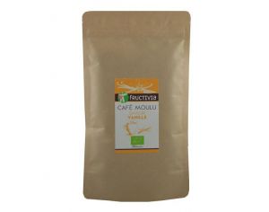FRUCTIVIA Café moulu Bio saveur vanille - 125 g