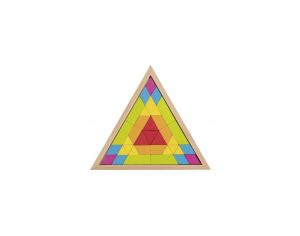 GOKI Jeu de Mosaïque Triangle - Dès 3 ans