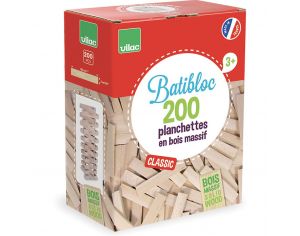 VILAC Planchettes en bois Construction enfant Batibloc classic 200 - Vilac