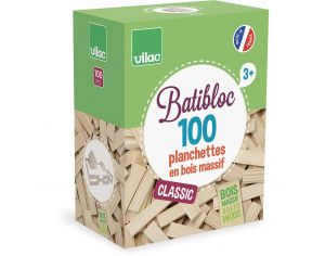 VILAC Planchettes en bois Construction enfant Batibloc classic 100 - Vilac