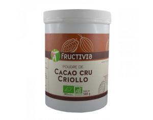 FRUCTIVIA Poudre de Cacao cru Bio - 500 g