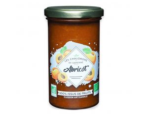LES CHAUDRONS DE GARONNE Préparation 100% Fruits Abricot Bio