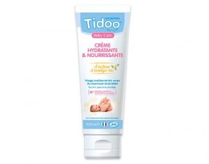 TIDOO Crème Hydratation Intense à la Fleur d'Oranger Bio - 100ml