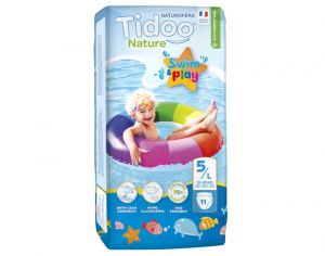 TIDOO Nature Swim & Play - Culottes T5 - 12/18 kg - 11 couches