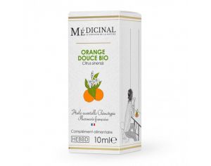MEDICINAL Huile Essentielle Bio - Orange Douce - 10 ml