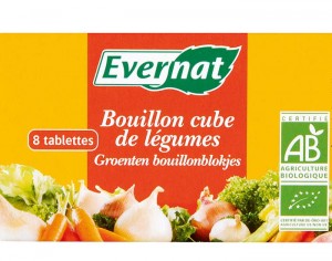 EVERNAT Bouillon Cube Légumes - 60g