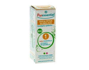 PURESSENTIEL - Huile Essentielle Eucalyptus Globuleux Bio - 10ml