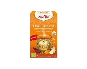 YOGI TEA Infusion Chai Curcuma - 17 sachets