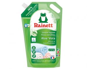 Rainett - Découvrez notre nouvelle lessive poudre à l'aloe vera