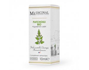 MEDICINAL Huile Essentielle Bio - Patchouli  - 10 ml