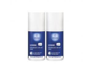 WELEDA Offre Duo Déodorant Roll On - Homme - 2 x 50 ml