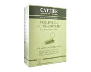 CATTIER Argile Verte Ultra-Ventilée - 250 g