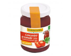 DANIVAL Concentré de tomates 28% - 100g
