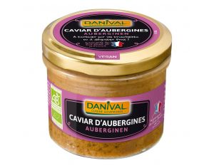 DANIVAL Caviar d'aubergines 100g