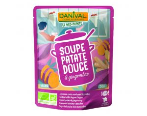 DANIVAL Soupe Bio de Patate Douce Gingembre - 50cl  