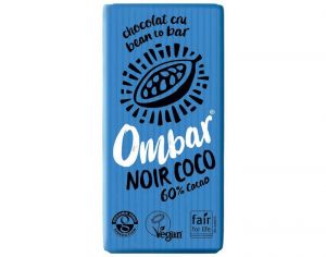 OMBAR Chocolat Noir Coco Cru - 35 g