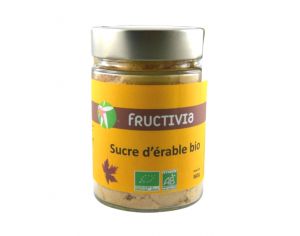 FRUCTIVIA Sucre d'érable Bio - 180 g