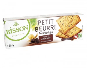 BISSON Petits Beurres Pépites de Chocolat - 150 g