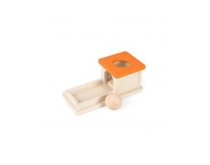BANGARANG Boîte de Permanence de l'objet avec plateau orange - Dès 6 mois