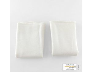 HAMAC 2 absorbants lavables en Coton Biologique pour Couches taille L