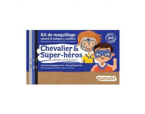 NAMAKI Kit De Maquillage 3 Couleurs Chevalier & Super-Héros