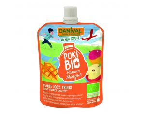 DANIVAL Poki Bio pomme-mangue