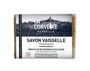 LA CORVETTE Savon de Marseille Vaisselle Ecocert - 200g