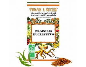 BIOPASTILLE Tisane à sucer - Propolis Eucalyptus bio - 25 pastilles