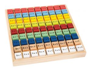 SMALL FOOT COMPANY Table de multiplication colorée - Dès 6 ans