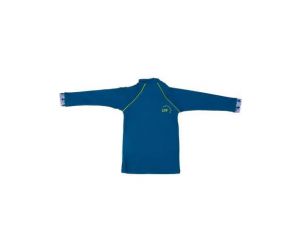 LES PETITS PROTéGéS T-shirt Anti-UV Bébé à Manches Longues Bleu - Andy
