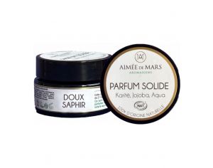 AIMÉE DE MARS Parfum Solide DOUX SAPHIR - Cosmos Natural 15 g