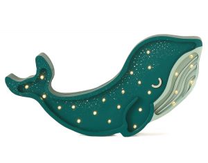 LITTLE LIGHTS Lampe Veilleuse Baleine - Dès 3 ans