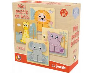 ULYSSE Mini-puzzles Jungle - Ds 12 mois