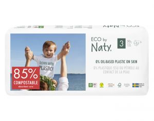 NATY Couches Ecologiques Eco By Naty - Pack Economique
