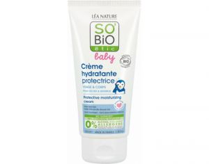 SO'BIO Baby Crème Hydratante Protectrice Visage et Corps - 100 ml