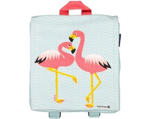 COQ EN PATE Sac à dos en Coton Bio - Flamingo Bleu