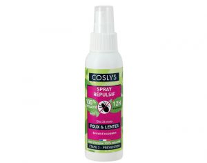 COSLYS Spray Répulsif Anti-Poux - 100 ml