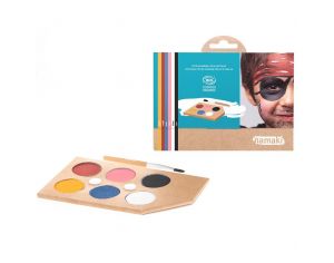 NAMAKI Kit de Maquillage 6 couleurs Arc-en-ciel - NAMAKI