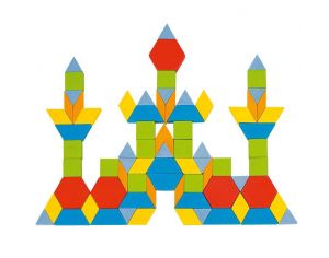 GOKI Mosaïque Formes Géométriques 250 pcs - A partir de 3 ans