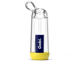 GOBI Gourde Personnalisable Made in France en Tritan - Citron - 40 cl
