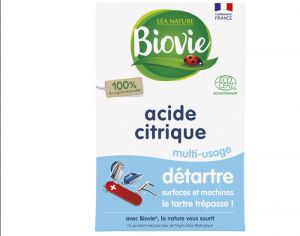 BIOVIE Acide Citrique Super Détartrant - 350 g