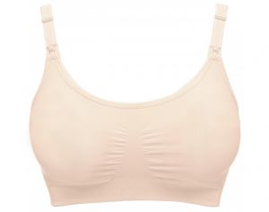 MEDELA Soutien-Gorge de Grossesse et d'Allaitement Respirant Keep Cool - Chair S