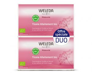 WELEDA Duo Tisane Allaitement Fruits Rouges - 2 x 40 g